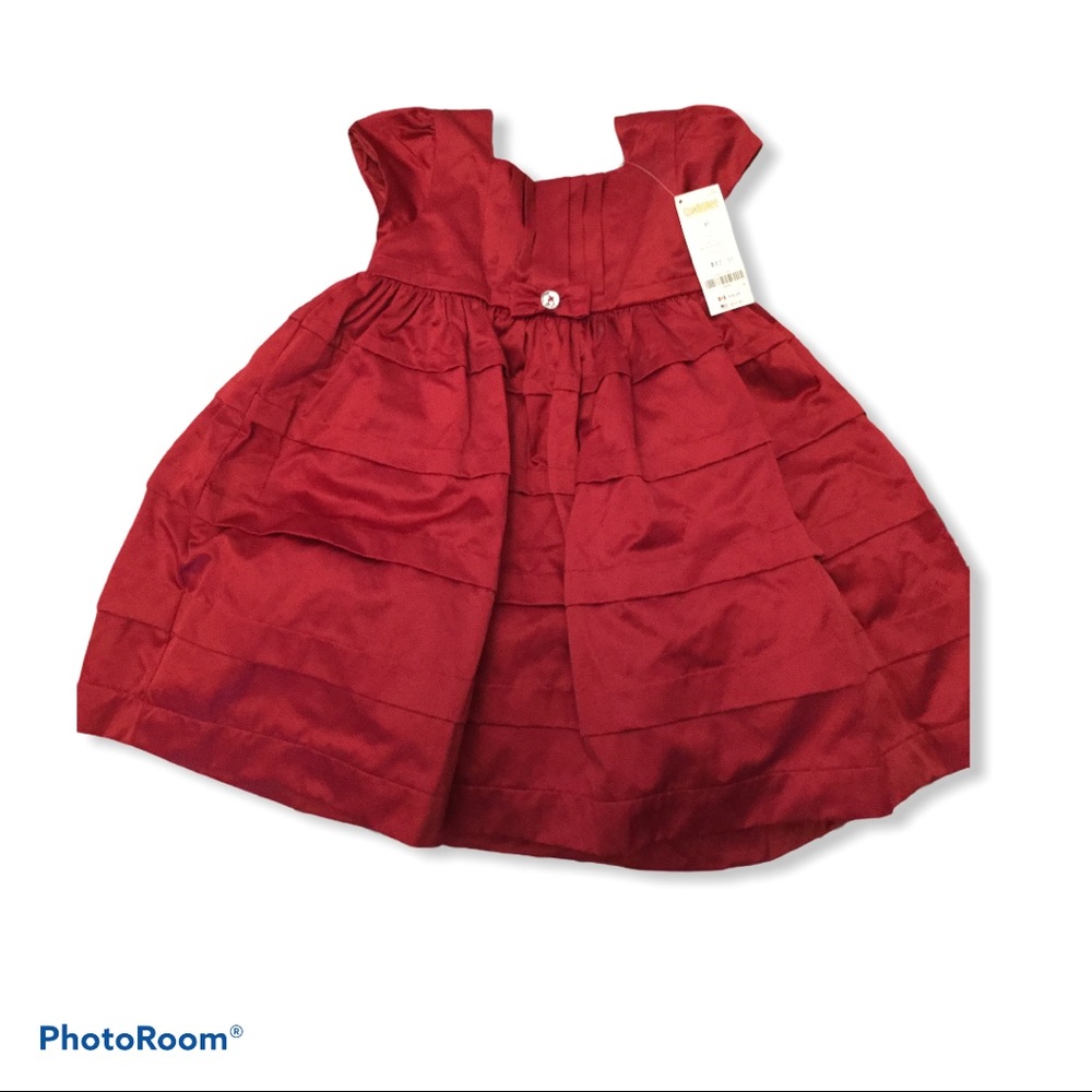 Red formal party dress.  3T. NWT.